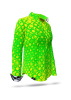 Sommerblusen Damen HEXAGON URANIO - GERMENS artfashion - 100 % Baumwolle - Größe XL