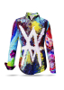 Blusa original para mujer - ACHTUNDSECHZIGER - 100 % algodón - GERMENS artfashion - Tallas de la XS a la 3XL