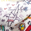 SOLIDARIDAD - Pañuelo de seda de diseño artístico - GERMENS