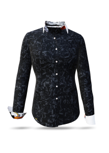 Blusa única para mujer - SCHIEFER - 100 % algodón -...