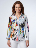 Damenbluse PARADIES - GERMENS artfashion - 100 % Baumwolle - Größe XL
