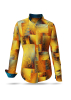 Blusa original para mujer - DRACO GOLD - 100 % algodón - GERMENS artfashion - Tallas de la XS a la 3XL