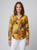 Blusenshirt Damen DRACO GOLD - GERMENS artfashion - 100 % Baumwolle - Größe L