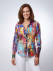 Hemd Bluse Damen HAPPY - GERMENS artfashion - 100 % Baumwolle - Größe XS