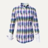 ausgefallene Damenbluse für Damen - HYPERLINK - 100 % Baumwolle - GERMENS artfashion - Größen XS bis 3XL