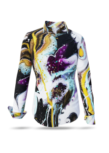 Blusa exclusiva para mujer - JAWS OF MAUI - 100 % algodón -...