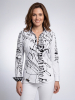 Sommerblusen Damen DENADA WHITE - GERMENS artfashion - 100 % Baumwolle - Größe XL
