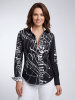 Blusa original para mujer - DENADA BLACK - 100 % algodón - GERMENS artfashion - Tallas de la XS a la 3XL