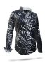 Blusa original para mujer - DENADA BLACK - 100 % algodón - GERMENS artfashion - Tallas de la XS a la 3XL
