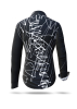 Damen Bluse DENADA BLACK - GERMENS artfashion - 100 % Baumwolle - Größe XXL