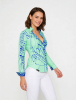 Blusa original para mujer - DENADA MINT - 100 % algodón - GERMENS artfashion - Tallas de la XS a la 3XL