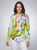 Sommerblusen Damen GLÜCKSGARTEN - GERMENS artfashion - 100 % Baumwolle - Größe M