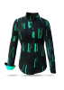 Blusa original para mujer - SANFTMUT - 100 % algodón - GERMENS artfashion - Tallas de la XS a la 3XL