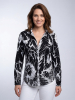 Blusa de mujer DORNRÖSCHEN BLACK