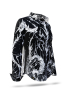 Sommerblusen Damen DORNRÖSCHEN BLACK - GERMENS artfashion - 100 % Baumwolle - Größe M