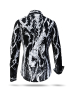 Blusenshirt Damen DORNRÖSCHEN BLACK - GERMENS artfashion - 100 % Baumwolle - Größe XXL