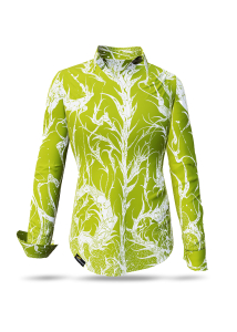 Blusa única para mujer - DORNRÖSCHEN GREEN - 100 %...