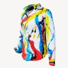 Damenbluse FREUDENTANZ - GERMENS artfashion - 100 % Baumwolle - Größe M