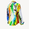 Bluse Damen FREUDENTANZ - GERMENS artfashion - 100 % Baumwolle - Größe L