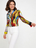 ausgefallene Damenbluse für Damen - PRACHTWEIBCHEN EXINATO - 100 % Baumwolle - GERMENS artfashion - Größen XS bis 3XL