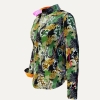Damen Bluse NO TERROR NO WAR - GERMENS artfashion - 100 % Baumwolle - Größe S
