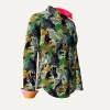 Sommerblusen Damen NO TERROR NO WAR - GERMENS artfashion - 100 % Baumwolle - Größe XL