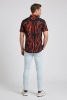 Mens Short Sleeve Button Up LAVA – GERMENS artfashion – 100 % Cotton - Size XS