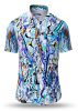 Camisa de verano para hombre BLUETRAIN - 100 % algodón - 10 tallas, de la XS a la 6XL - diseño excepcional - confección de primera calidad - tejidos «Made in Germany» - edición limitada y exclusiva