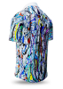 Sommerhemden BLUETRAIN – GERMENS artfashion – 100 % Baumwolle - Größe M