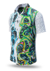 Herrenhemden Kurzarm ORINOCO – GERMENS artfashion – 100 % Baumwolle - Größe 3XL