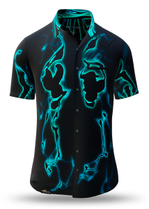 Camisa de verano para hombre KALLAINOS - 100 % algodón - 10 tallas...