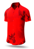 Camisa de manga corta para hombre EMBER RED