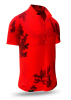 Camisa de verano para hombre EMBER RED - 100 % algodón - 10 tallas, de la XS a la 6XL - diseño excepcional - confección de primera calidad - tejidos «Made in Germany» - edición limitada y exclusiva
