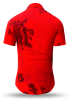 Camisa de verano para hombre EMBER RED - 100 % algodón - 10 tallas, de la XS a la 6XL - diseño excepcional - confección de primera calidad - tejidos «Made in Germany» - edición limitada y exclusiva
