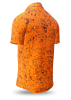Kurzärmliges Hemd GRAVUR ORANGE – GERMENS artfashion – 100 % Baumwolle - Größe 5XL