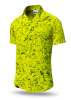 Sommerhemd Herren GRAVUR LEMON – GERMENS artfashion – 100 % Baumwolle - Größe S