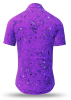 Sommerhemd Herren GRAVUR LILAS - 100 % Baumwolle - 10 Größen von XS - 6XL - außergewöhnliches Design - feinste Verarbeitung - Stoffe Made in Germany - limitiert und exklusiv