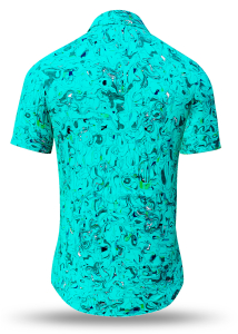 Camisa de verano para hombre GRAVUR MINT - 100 % algodón - 10 tallas...
