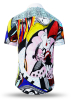 Camisa de verano para hombre JING JONG - 100 % algodón - 10 tallas, de la XS a la 6XL - diseño excepcional - confección de primera calidad - tejidos «Made in Germany» - edición limitada y exclusiva