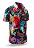 Kurzärmliges Hemd MAMBO – GERMENS artfashion – 100 % Baumwolle - Größe XS