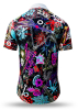 Sommerhemd Herren MAMBO - 100 % Baumwolle - 10 Größen von XS - 6XL - außergewöhnliches Design - feinste Verarbeitung - Stoffe Made in Germany - limitiert und exklusiv
