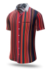 Sommerhemd Herren ALPHA CENTAURI RED – GERMENS artfashion – 100 % Baumwolle - Größe 3XL