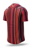 Sommerhemd Herren ALPHA CENTAURI RED - 100 % Baumwolle - 10 Größen von XS - 6XL - außergewöhnliches Design - feinste Verarbeitung - Stoffe Made in Germany - limitiert und exklusiv