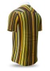 Kurzärmliges Hemd ALPHA CENTAURI YELLOW – GERMENS artfashion – 100 % Baumwolle - Größe 5XL