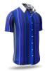 Herrenhemden Kurzarm ALPHA CENTAURI BLUE – GERMENS artfashion – 100 % Baumwolle - Größe L