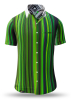 Camisa de verano para hombre ALPHA CENTAURI GREEN - 100 % algodón - 10 tallas, de la XS a la 6XL - diseño excepcional - confección de primera calidad - tejidos «Made in Germany» - edición limitada y exclusiva