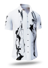 Sommerhemd Herren BEOWULF - 100 % Baumwolle - 10 Größen von XS - 6XL - außergewöhnliches Design - feinste Verarbeitung - Stoffe Made in Germany - limitiert und exklusiv