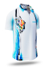 Camisa de verano para hombre TIKITIKI - 100 % algodón - 10 tallas, de la XS a la 6XL - diseño excepcional - confección de primera calidad - tejidos «Made in Germany» - edición limitada y exclusiva
