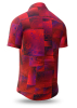 Camisa de manga corta para hombre DRACO ROJA