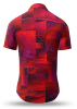 Sommerhemd Herren DRACO ROT - 100 % Baumwolle - 10 Größen von XS - 6XL - außergewöhnliches Design - feinste Verarbeitung - Stoffe Made in Germany - limitiert und exklusiv